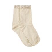 Feestelijke Jacquard Kniekousen Saint Barth , Beige , Unisex