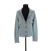 Pre-owned Cotton outerwear Dries van Noten Pre-owned , Blue , Dames