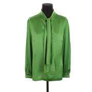 Pre-owned Fabric tops Dries van Noten Pre-owned , Green , Dames