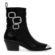 Zwarte Laarzen voor Mannen en Vrouwen Steve Madden , Black , Dames