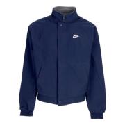 Midnight Navy/Wit Waterafstotende Jas Herenclub Nike , Blue , Heren