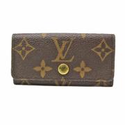 Pre-owned Canvas key-holders Louis Vuitton Vintage , Brown , Unisex