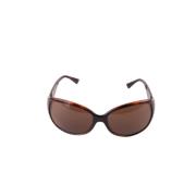 Pre-owned Plastic sunglasses Fendi Vintage , Brown , Dames