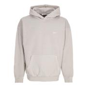 Hoodie Fleece Abbey Stone Obey , Gray , Heren