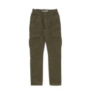 Donkere Olijf Cargo Broek Mannen Alpha Industries , Green , Heren