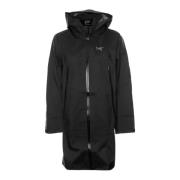 Waterdichte Gore-Tex Mantel met DropHood Arc'teryx , Black , Heren