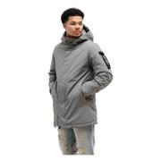 Groene Parka Winterjas Heren Pure Path , Gray , Heren