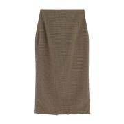 Dames Rok Mode Kleding MVP wardrobe , Beige , Dames