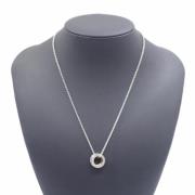 Pre-owned White Gold necklaces Bvlgari Vintage , Gray , Dames