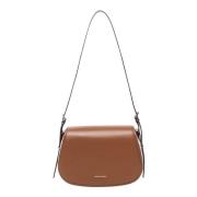 Bruine accessoires met klep en band Michael Kors , Brown , Dames