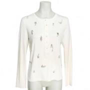 Pre-owned Silk tops Chanel Vintage , White , Dames