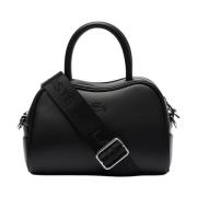 Lora Handtas Nf4467Fo Zwart Lacoste , Black , Dames