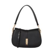 Zwarte Heritage Crossbody Tas Tommy Hilfiger , Black , Dames