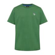 T-shirt met logopatch PS By Paul Smith , Green , Heren