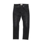 Zwarte Denim Jeans Cycle , Black , Heren