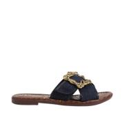 Blauwe Sandalen voor Vrouwen Sam Edelman , Blue , Dames