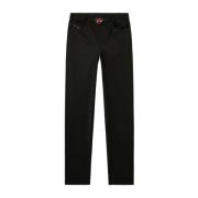 Zwarte P-Dmax Broek Verborgen Rits Ontwerp Diesel , Black , Heren