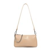 Suave Even Rits Crossbody Tas Lancaster , Beige , Dames