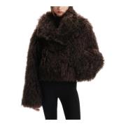 Riley Shearling Jas Shoreditch SKI Club , Brown , Dames