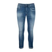 Klassieke Denim Jeans voor dagelijks gebruik Dondup , Blue , Heren