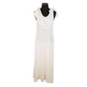 Pre-owned Cotton dresses Valentino Vintage , White , Dames