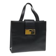 Pre-owned Leather gucci-bags Gucci Vintage , Black , Dames