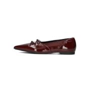 Rode Ballerina's Hermine Stijl Vagabond Shoemakers , Red , Dames