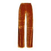 Bronzen Bootcut Broek voor Vrouwen Dondup , Brown , Dames