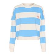 All Aboard Sweatshirt met geborduurd detail Saint Tropez , Multicolor ...