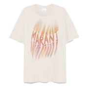 Beige T-shirt Hugo G-B Faded Ecru Isabel Marant , Beige , Heren