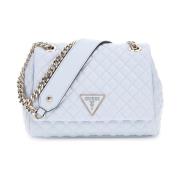 Convertibele Crossbodytas Sky Blue Guess , Blue , Dames