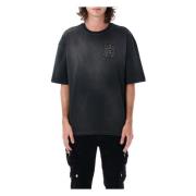 Hollywood Skate Tee Amiri , Black , Heren