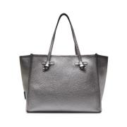 Marcella Tote met Contraststiksels Gianni Chiarini , Gray , Dames