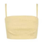 Citroen, top bustier lichtgeel Cortana , Yellow , Dames