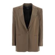 Oversized Guia Blazer Andamane , Brown , Dames