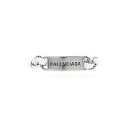 Armband met logo Balenciaga , White , Heren