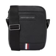 Zwarte Crossbodytas voor mannen Tommy Hilfiger , Black , Heren