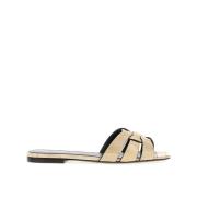 Tribute Muilezels Saint Laurent , Beige , Dames