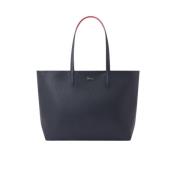 Ritssluiting Tote Tas Anna Petunia Lacoste , Blue , Dames