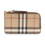 Kaarthouder Burberry , Beige , Dames