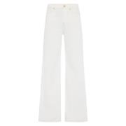 Wijde Jeans - Denim Blue 7 For All Mankind , White , Dames