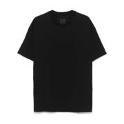 Zwart Katoenen T-shirt Korte mouwen Ronde hals Givenchy , Black , Here...