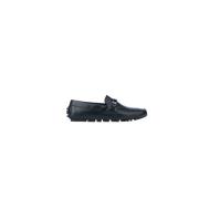 Stijlvolle Loafers voor Mannen Emporio Armani , Black , Heren