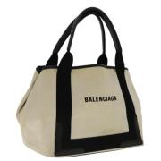 Pre-owned Canvas balenciaga-bags Balenciaga Vintage , Beige , Dames