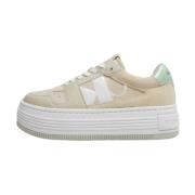 Lage Sneakers Calvin Klein Jeans , Beige , Dames