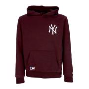 MLB Essentials Maroon/White Hoodie New Era , Brown , Heren