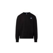 Crewneck Sweatshirt North Sails , Black , Heren