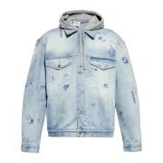 Denim jas Vetements , Blue , Heren