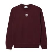 Bordeaux Truien voor Heren Lacoste , Red , Heren