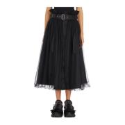 Tule Rok met Riem Comme des Garçons , Black , Dames